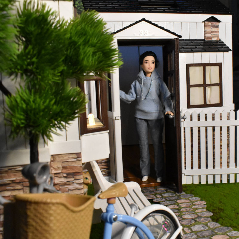 Barbie Puppenhaus umbauen