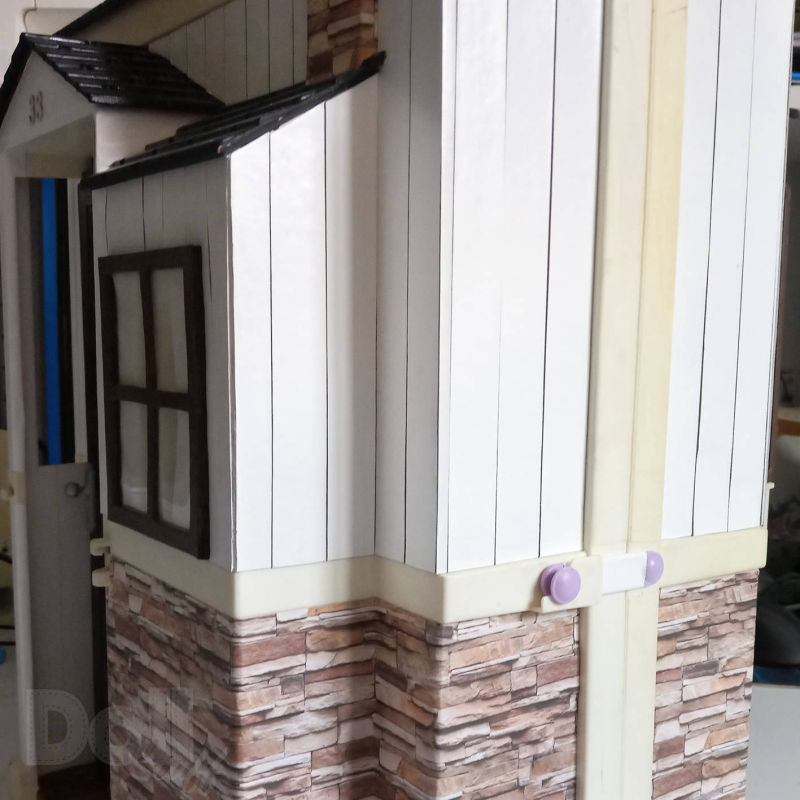 Barbie Puppenhaus umbauen