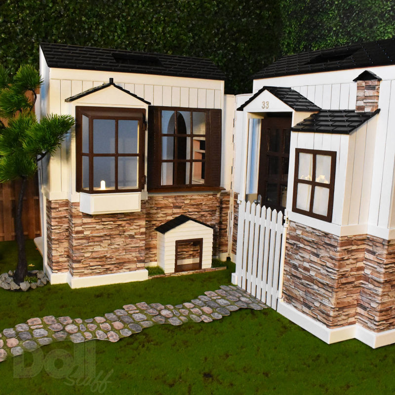 Barbie Puppenhaus umbauen