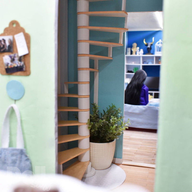 Treppe Barbie Haus